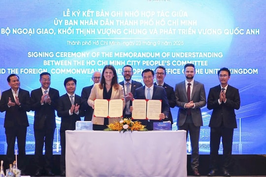 TP Hồ Chí Minh hướng tới 355km metro, đẩy mạnh hợp tác với Vương quốc Anh