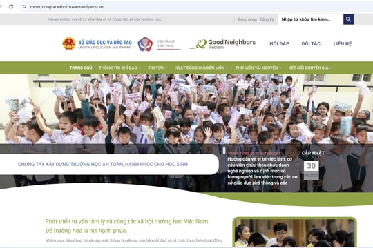 UBND cấp tỉnh chỉ đạo, bố trí nhân sự tư vấn trường học