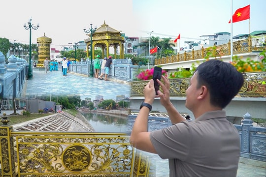 Người dân ấn tượng với công năng và kiến trúc đập dâng Tô Lịch