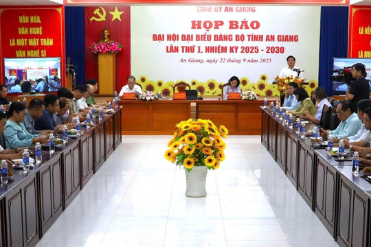 An Giang sẵn sàng cho Đại hội Đảng bộ tỉnh lần thứ I