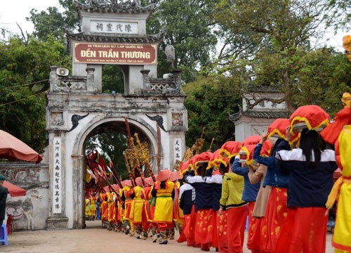 Năm đầu sau sáp nhập, khai mạc lễ hội đền Trần Thương được tổ chức lớn “chưa từng có”