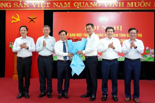 Ông Nguyễn Chiến Thắng giữ chức Chủ tịch Ủy ban MTTQ Việt Nam tỉnh Quảng Trị