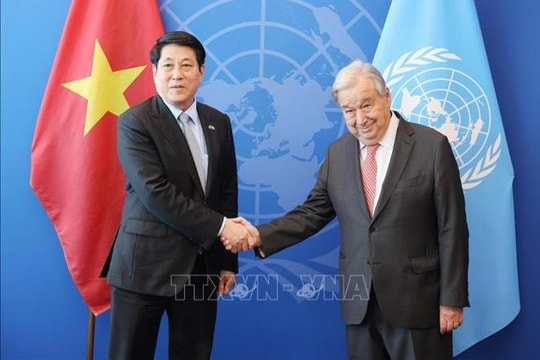 Chủ tịch nước: Sẵn sàng chào đón Liên hợp quốc đặt các trụ sở, văn phòng tại Việt Nam