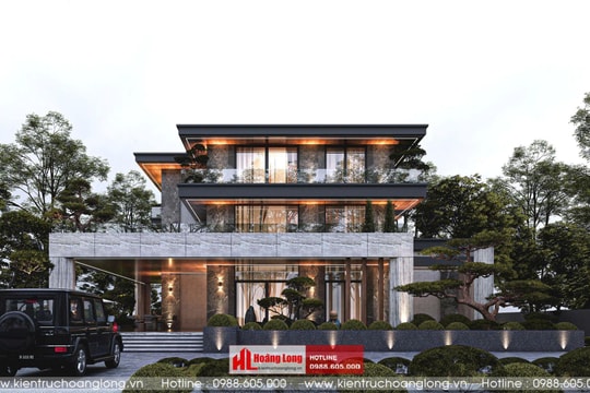 Công ty Kiến trúc Hoàng Long cung cấp dịch vụ thiết kế thi công biệt thự uy tín tại Hà Nội