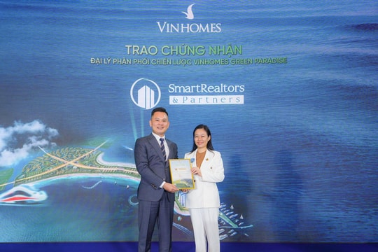 SmartRealtors ký kết hợp tác với Vinhomes phân phối dự án Vinhomes Green Paradise
