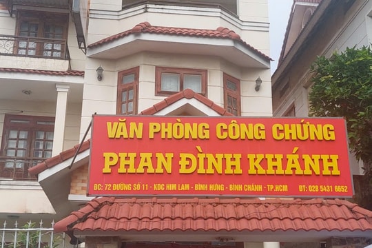 Lộ trình chuyển đổi phòng công chứng trên địa bàn TP.HCM