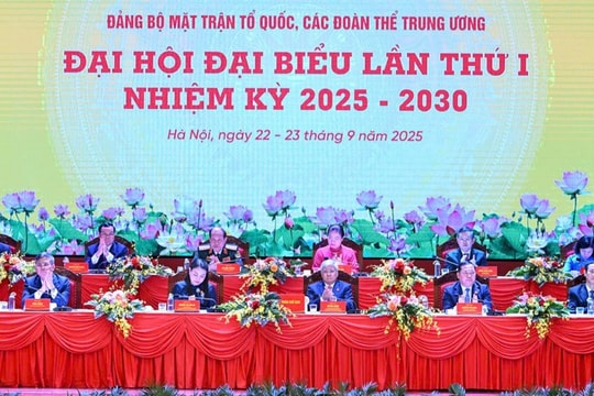 Quyết tâm thực hiện thắng lợi Nghị quyết Đại hội Đảng bộ MTTQ, các đoàn thể Trung ương lần thứ nhất
