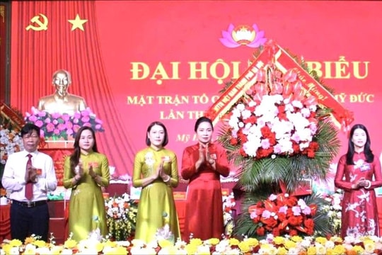 Đại hội Mặt trận Tổ quốc xã Mỹ Đức lần thứ I: Phát huy sức mạnh đại đoàn kết toàn dân tộc