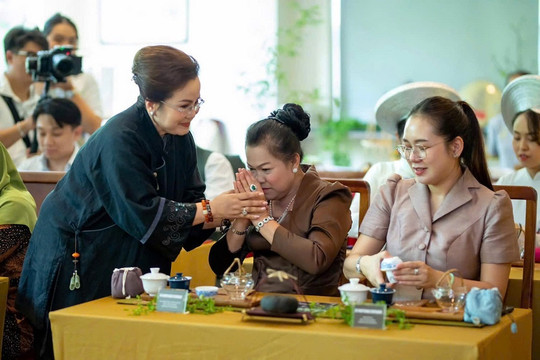 Trà sư Ngô Thị Thanh Tâm mong muốn quảng bá văn hóa trà Việt ra thế giới