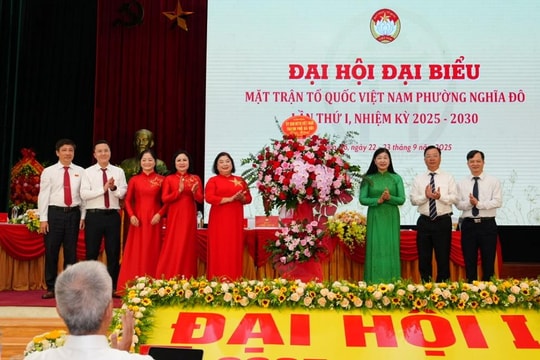 Khẳng định vai trò “cầu nối” của Mặt trận trong chặng đường mới của phường Nghĩa Đô