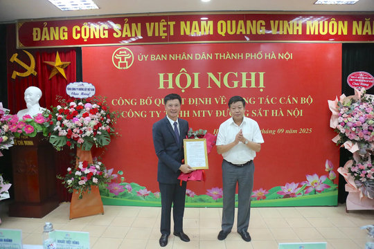 Bổ nhiệm ông Lê Bằng An giữ chức Tổng Giám đốc Hà Nội Metro