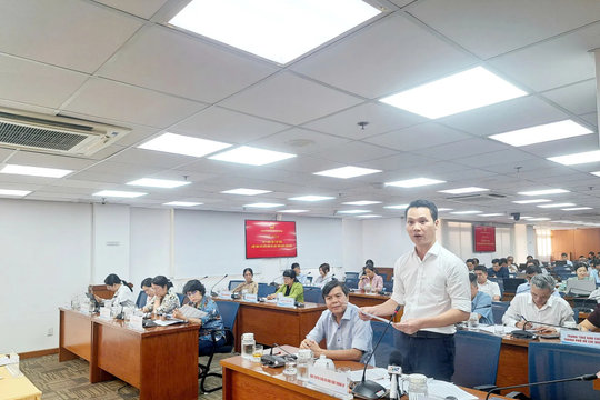 TP Hồ Chí Minh lấy ý kiến góp ý dự thảo Luật Báo chí, Luật Viên chức (sửa đổi)