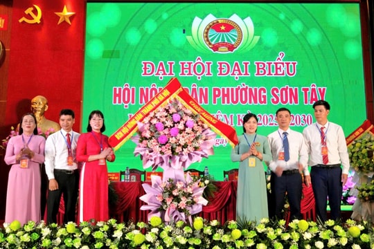 Hội Nông dân phường Sơn Tây phát triển nông dân số, nông nghiệp sạch