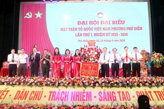 Đồng chí Trần Thị Hồng Hạnh giữ chức Chủ tịch Ủy ban MTTQ Việt Nam phường Phú Diễn
