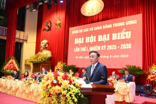 Đại hội đại biểu Đảng bộ các cơ quan Đảng Trung ương lần thứ I thành công tốt đẹp