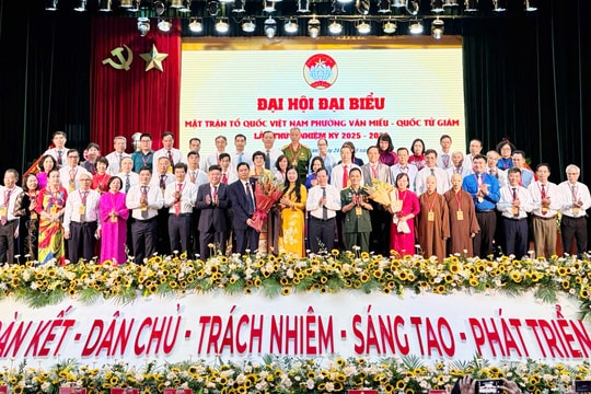 MTTQ Việt Nam phường Văn Miếu - Quốc Tử Giám: Phát huy sức mạnh đoàn kết trong kỷ nguyên số