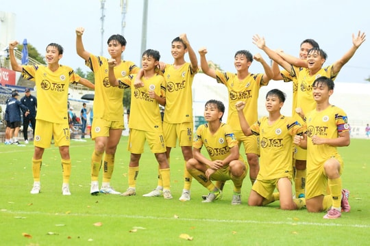 U17 Hà Nội vào chung kết giải bóng đá Vô địch U17 Quốc gia 2025