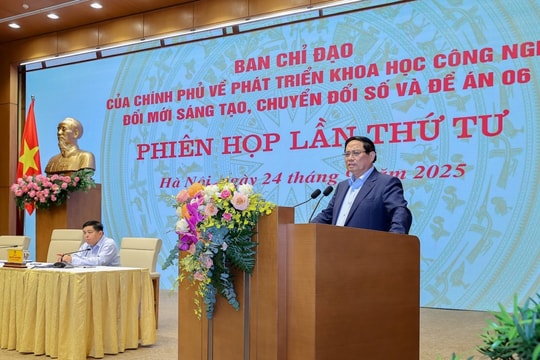 Thủ tướng Chính phủ Phạm Minh Chính: Các bộ, ngành, địa phương phải hoàn thiện cơ sở dữ liệu chậm nhất trong quý IV/2025
