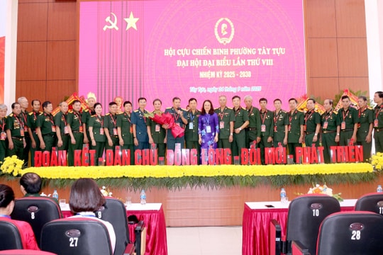 Hội cựu chiến binh phường Tây Tựu: Phát huy truyền thống “Bộ đội Cụ Hồ”, xây dựng phường giàu đẹp