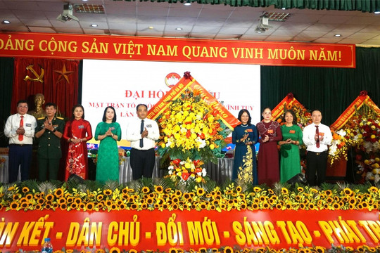 Đại hội MTTQ Việt Nam phường Vĩnh Tuy lần thứ I: Khẳng định vai trò nòng cốt trong khối đại đoàn kết toàn dân