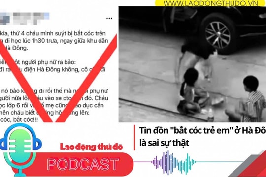 Điểm những tin nổi bật sáng ngày 24/9/2025: Tin đồn "bắt cóc trẻ em" ở Hà Đông là sai sự thật