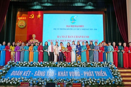 Nhiều địa phương tổ chức thành công Đại hội Hội Liên hiệp phụ nữ nhiệm kỳ 2025-2030