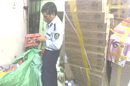 Hà Nội: Phát hiện hơn 2.200 sản phẩm đồ chơi trẻ em không rõ nguồn gốc