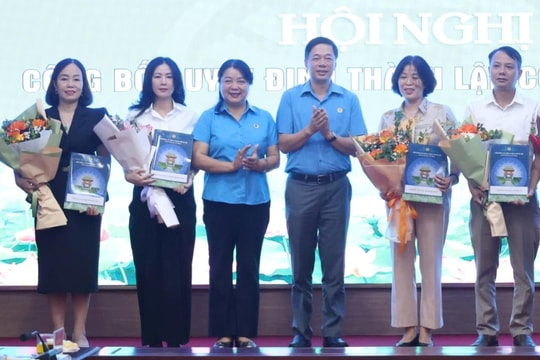 Hà Nội: Thành lập 34 công đoàn cơ sở với 2.126 đoàn viên