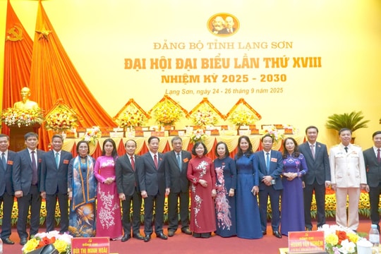 Ủy viên Bộ Chính trị, Bí thư Thành ủy, Trưởng đoàn đại biểu Quốc hội thành phố Hà Nội Bùi Thị Minh Hoài: Xây dựng Lạng Sơn trở thành một trong các cực tăng trưởng của vùng Trung du và miền núi Bắc Bộ