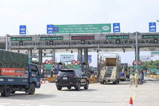 Còn 2,8 triệu tài khoản giao thông chưa kết nối tài khoản thu phí