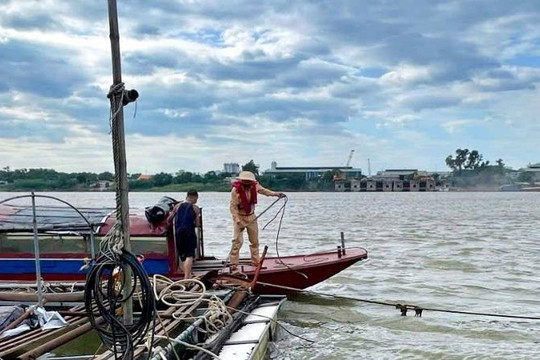 Phòng CSGT Hà Nội chủ động phương án ứng phó với cơn bão số 9