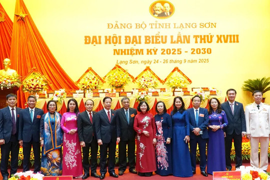 Ủy viên Bộ Chính trị, Bí thư Thành ủy Hà Nội Bùi Thị Minh Hoài: Xây dựng Lạng Sơn trở thành tỉnh biên giới có kinh tế phát triển