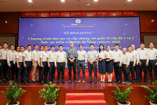 EVNHCMC phối hợp đào tạo quốc tế về công nghệ ảnh nhiệt trong ngành điện