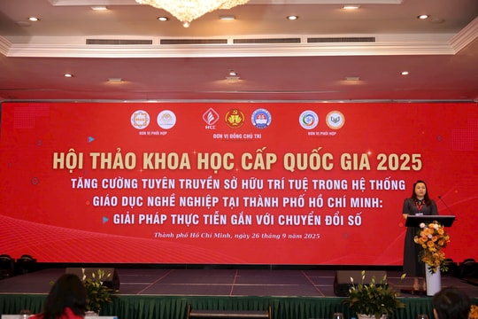 TP Hồ Chí Minh: Đề xuất tích hợp sở hữu trí tuệ vào chương trình đào tạo nghề