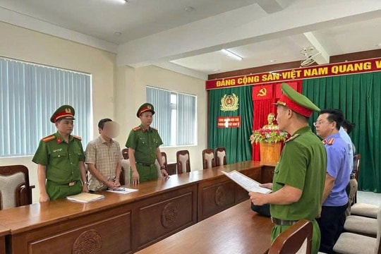 Quảng Ngãi: Bắt tạm giam nguyên Chủ tịch phường Quang Trung