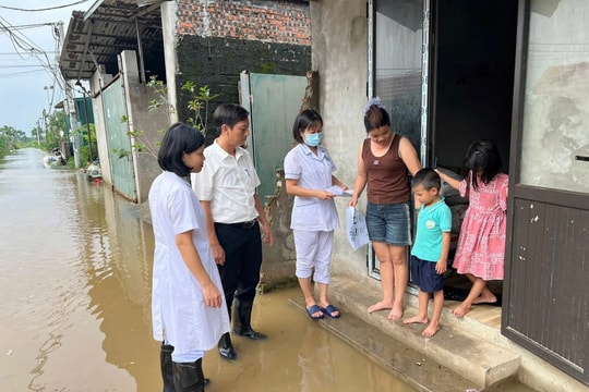Hà Nội chủ động phòng chống bệnh dịch mùa mưa bão