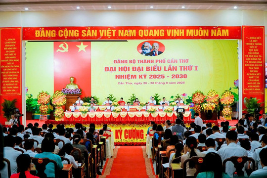 Cần Thơ tổ chức phiên trù bị Đại hội Đảng bộ lần thứ I