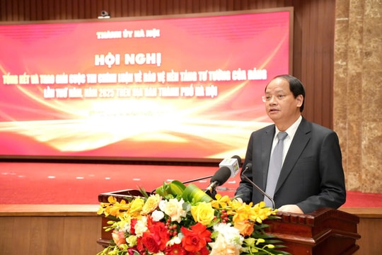 Cuộc thi chính luận bảo vệ nền tảng tư tưởng của Đảng lần thứ 5, năm 2025 trên địa bàn thành phố Hà Nội Gần 130.000 bài dự thi tạo sức lan tỏa mạnh mẽ