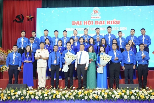 Tuổi trẻ Sóc Sơn tự hào tiến bước dưới cờ Đảng
