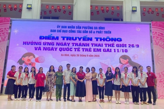 Trang bị kiến thức về giới tính và sức khỏe sinh sản