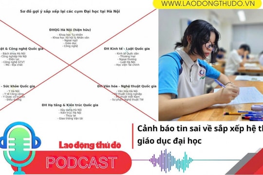 Điểm những tin nổi bật sáng ngày 26/9/2025: Cảnh báo tin sai về sắp xếp hệ thống giáo dục đại học
