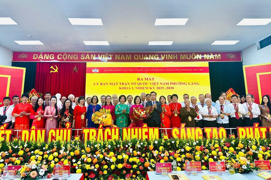 Phát huy khối đại đoàn kết, xây dựng phường Láng phát triển bền vững, văn minh, hiện đại