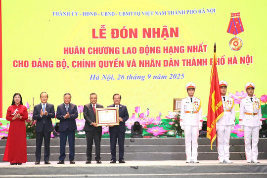 Hà Nội: đón nhận Quyết định công nhận hoàn thành nhiệm vụ xây dựng nông thôn mới