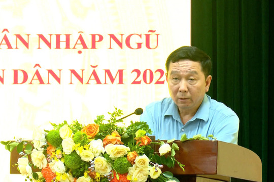 Xã Thường Tín: triển khai công tác tuyển chọn, gọi công dân nhập ngũ năm 2026