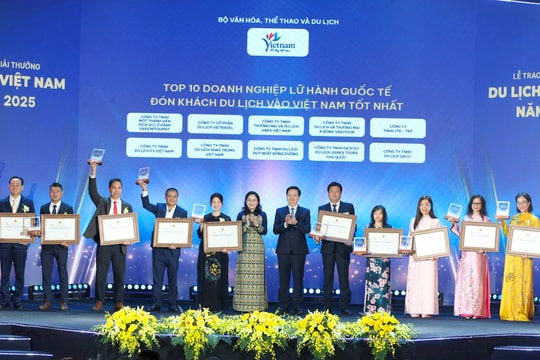 Giải thưởng du lịch Việt Nam 2025: Vinh danh những thương hiệu du lịch chất lượng