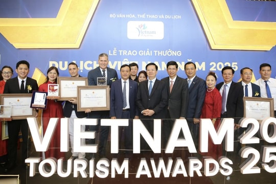 Vinh danh 113 doanh nghiệp, đơn vị tiêu biểu trong lĩnh vực du lịch