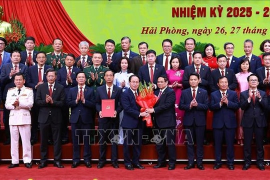 Thủ tướng Phạm Minh Chính: Hải Phòng phải làm rõ nội hàm để xây dựng, hoàn thiện mô hình Chủ nghĩa xã hội