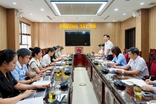 Đẩy nhanh giải phóng mặt bằng, triển khai các dự án quan trọng tại Tây Hồ