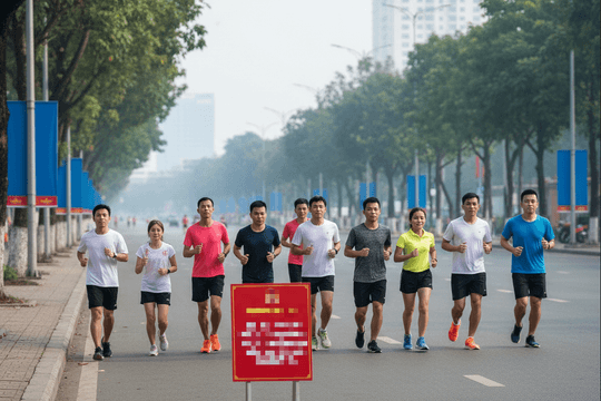 Giải chạy "Mỹ Đình Half Marathon 2025" chưa đủ điều kiện pháp lý để tổ chức