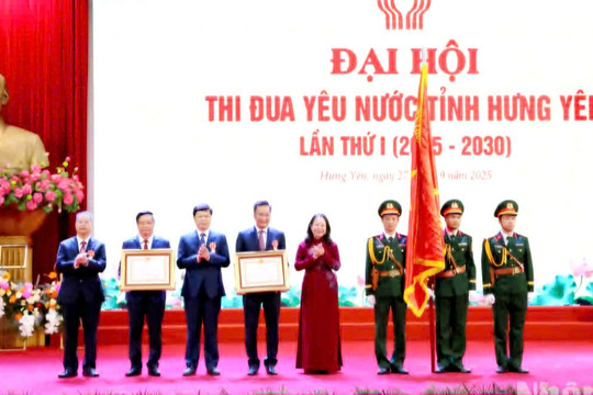 Tỉnh Hưng Yên long trọng tổ chức Đại hội thi đua yêu nước lần thứ I